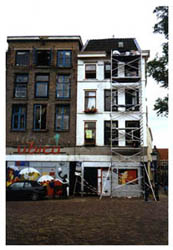 foto gevel: tijdens
